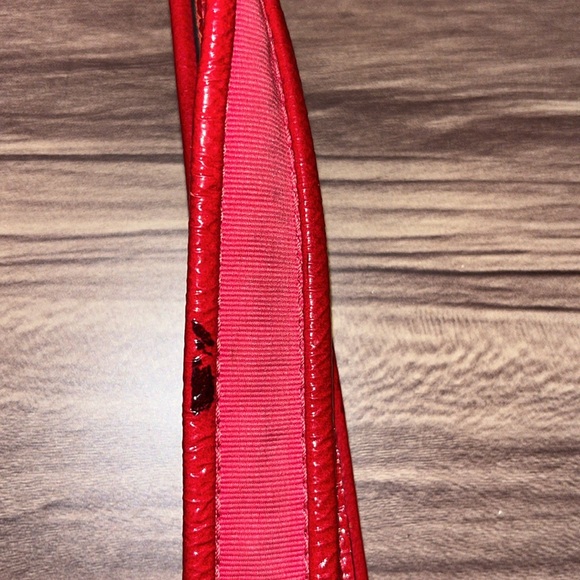 Limited edition, COACH POPPY KHAKI/RED LAURA SECRET ADMIRER LARGE TOTE BAG - Picture 16 of 16